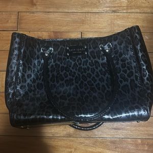 Kate spade leopard purse